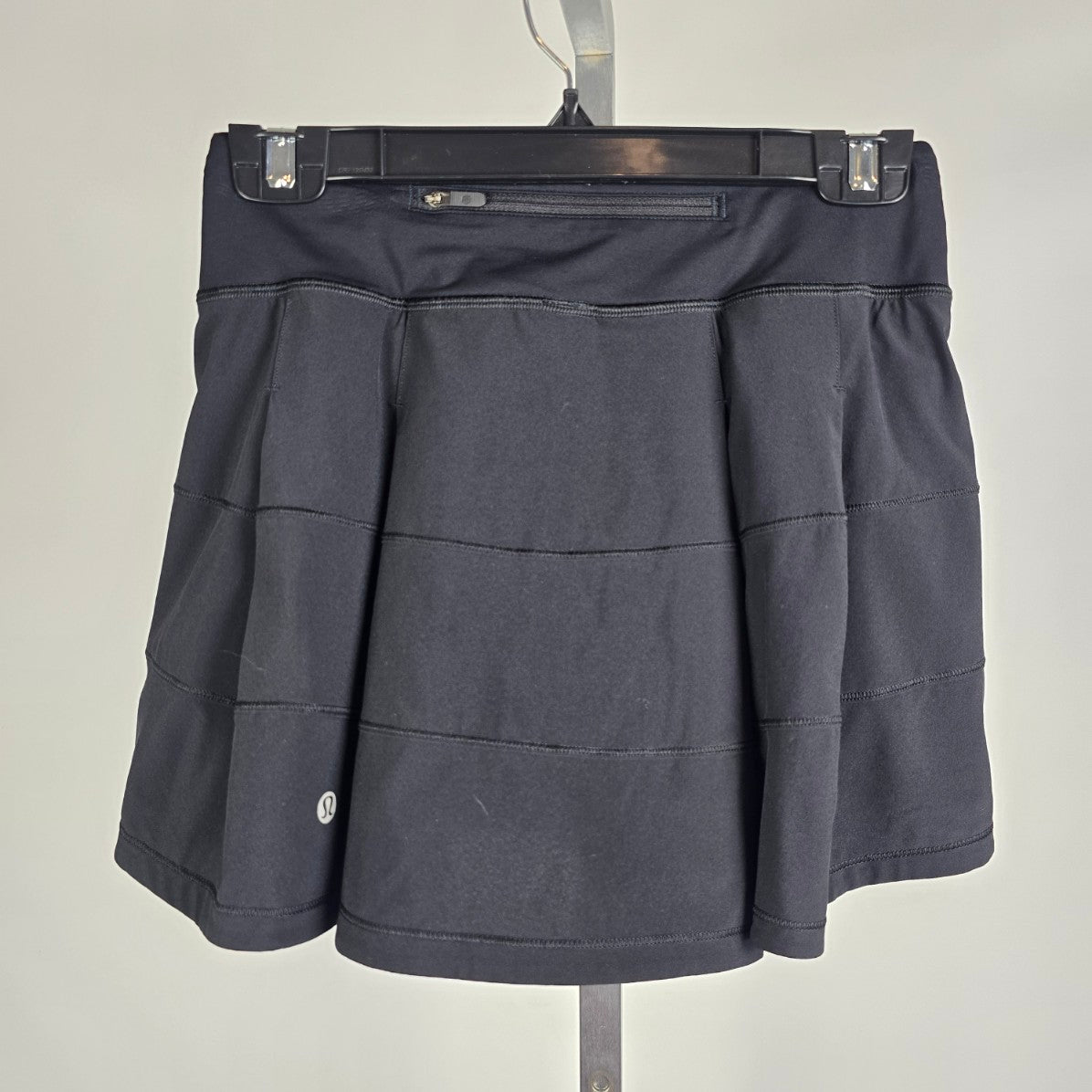 Lululemon Pace Rival Mid Rise Black Skirt Size 2