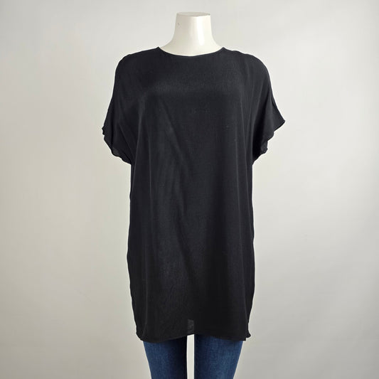 Wilfred Free Black Tunic Top Size XS