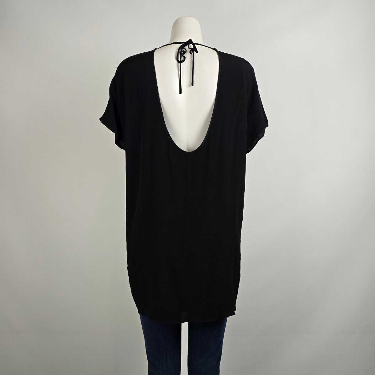 Wilfred Free Black Tunic Top Size XS
