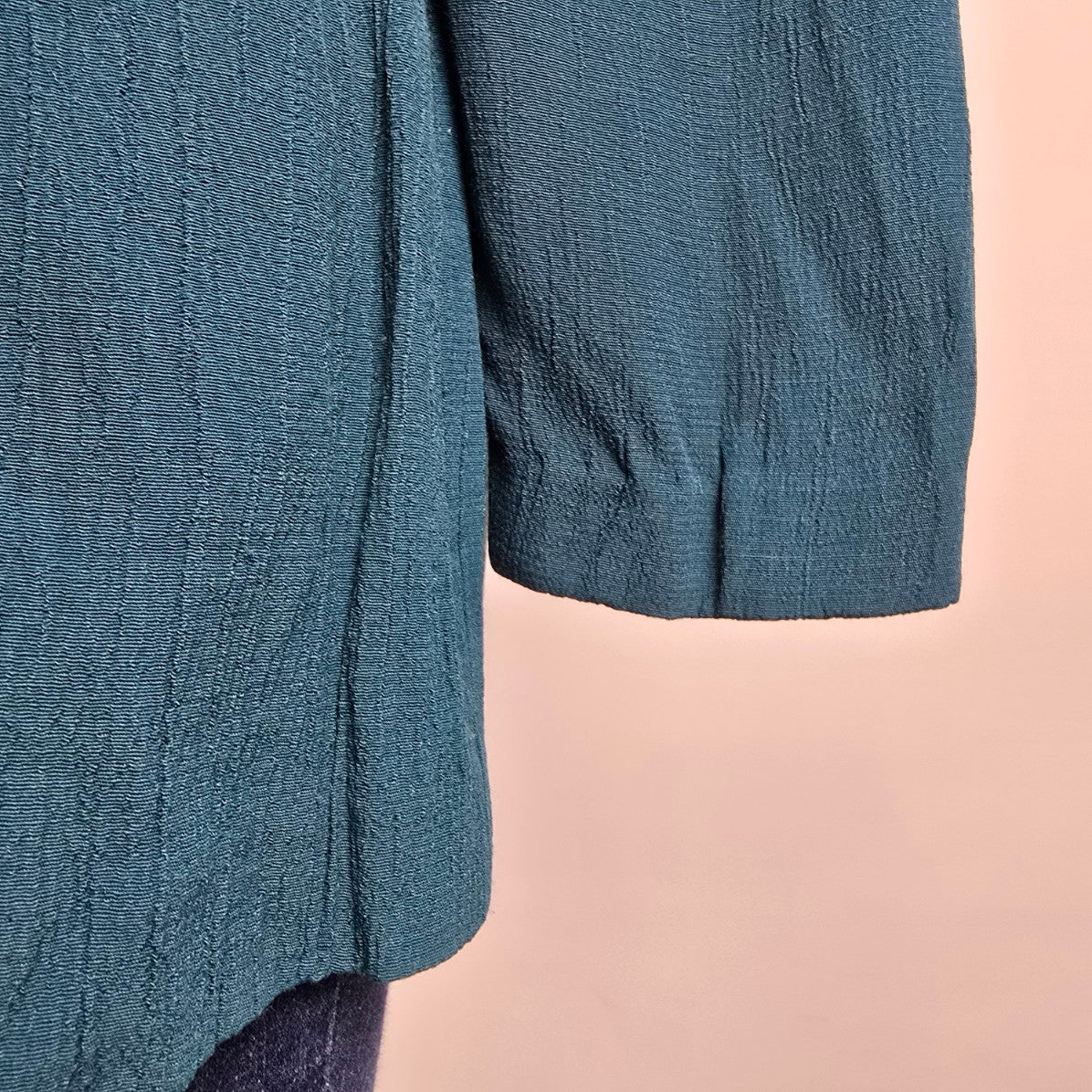 Vintage Pantel Blue Button Up Jacket Size 13