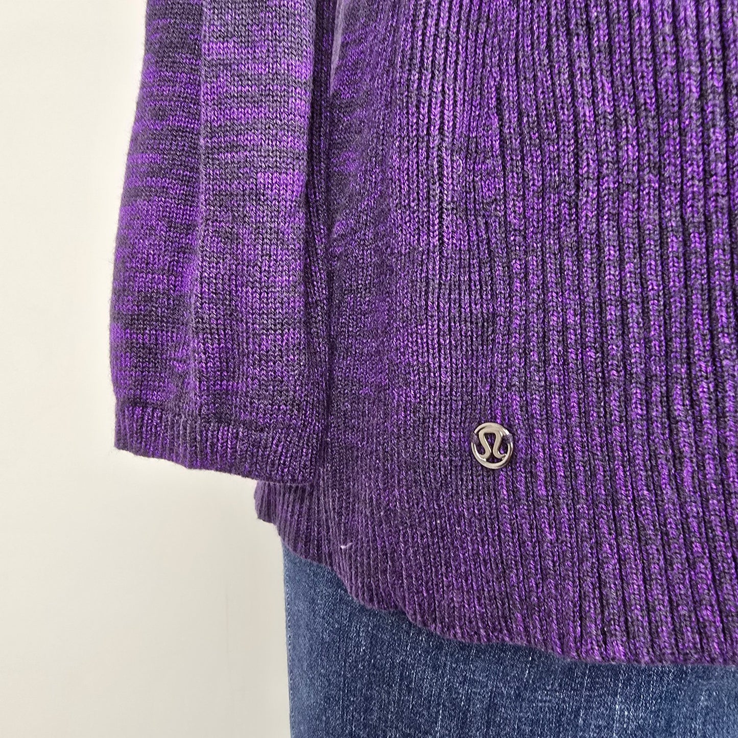 Lululemon Purple Peace of Mind Wrap Cardigan Size L/XL