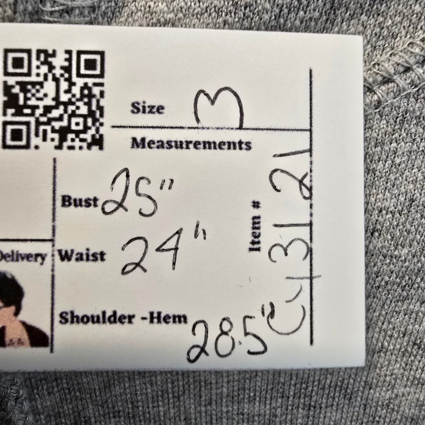 Okay To Rest Grey Hoodie Sweatshirt Size M