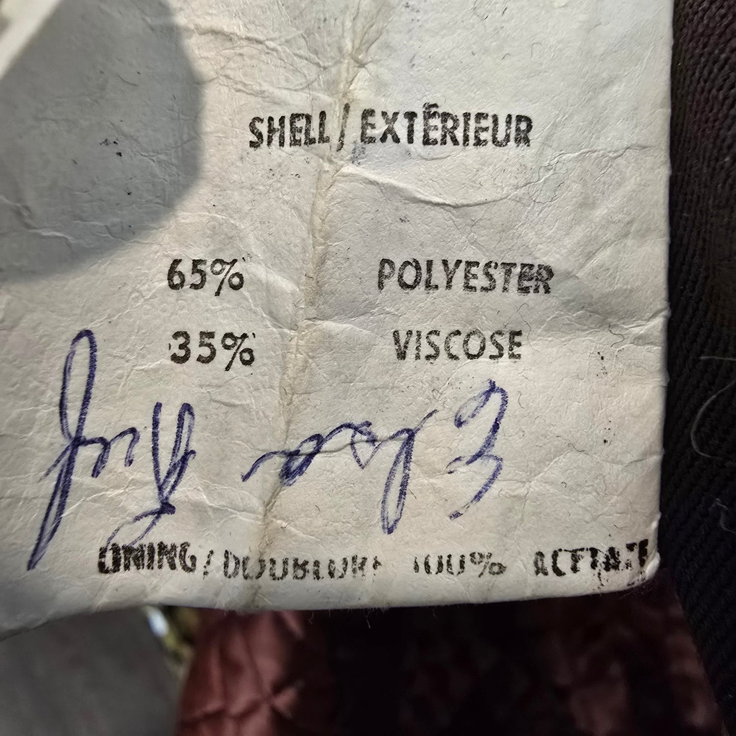 Vintage Fur Trimmed Brown Button Up  Jacket Size 18