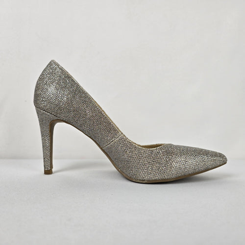 Bandolino Gold Metallic Heels Size 7.5