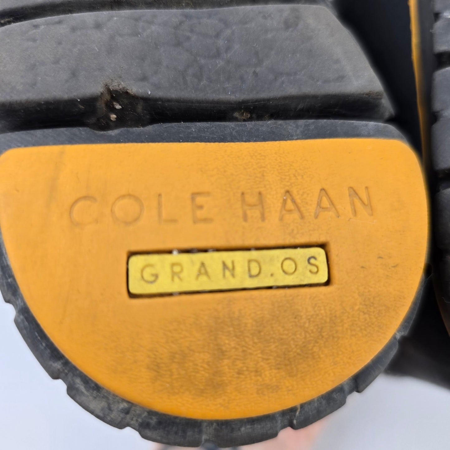 Cole Haan Zerogrand Waterproof  Black & Yellow Hiking Boot Size 9