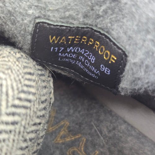 Cole Haan Zerogrand Waterproof  Black & Yellow Hiking Boot Size 9
