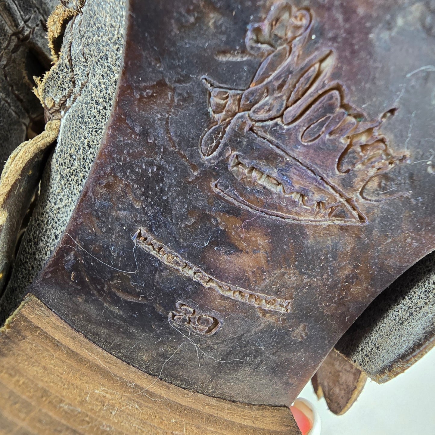 Hispanitas Grey Leather Studded Heeled Ankle Boots Size 8.5