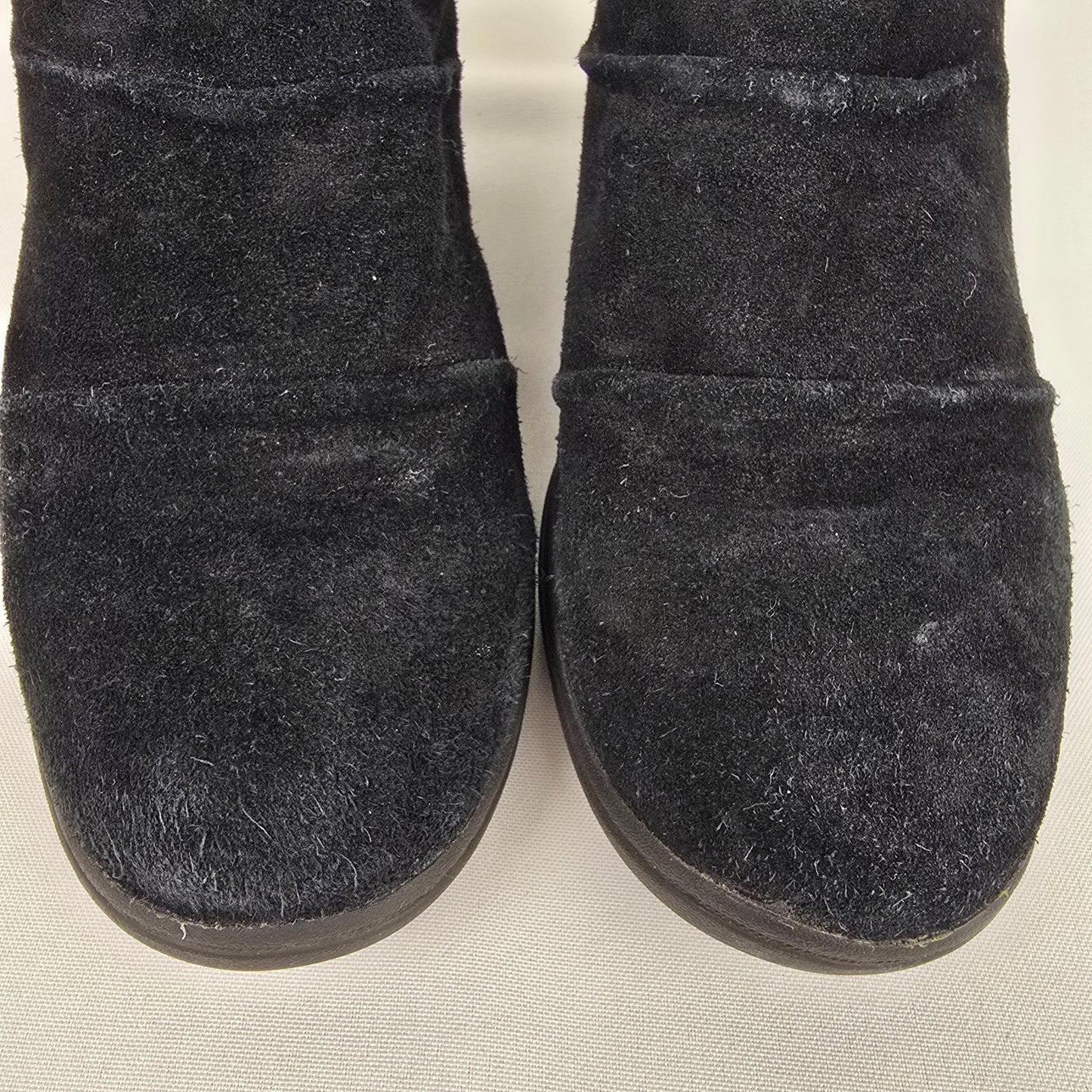 Skechers Plus 3 Raise Your Glass Black Hidden Wedge Heel Boot Size 8