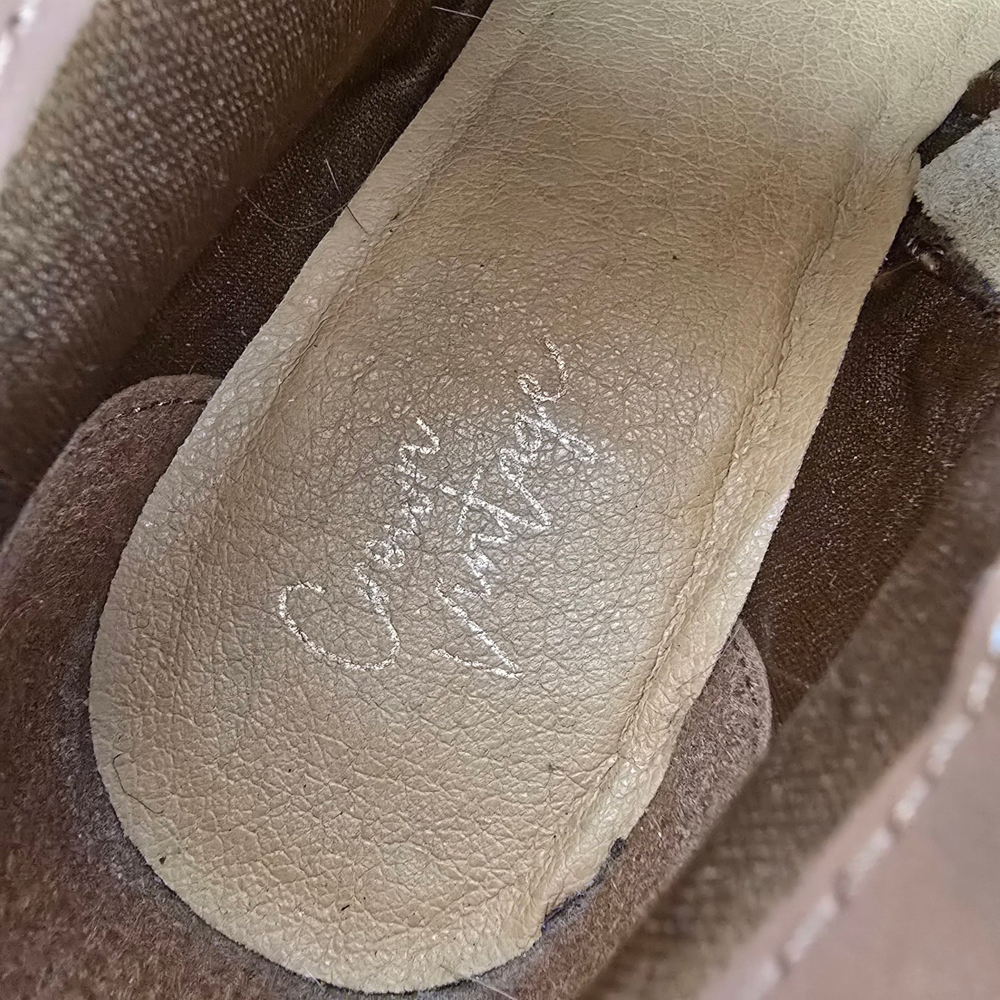 Crown Vintage Brown Leather Ankle Boots Size 7