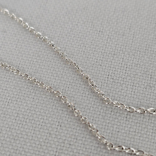 Stella & Dot Silver Tone Hammered Open Circle Pendant Necklace