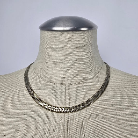 Vintage M&S Gold Tone Chain Link Necklace