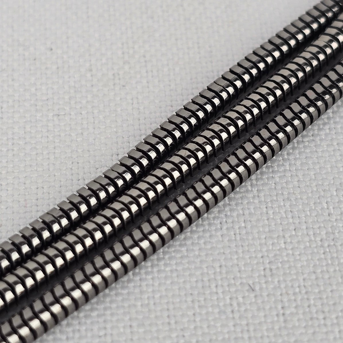 Sarah Pacini Black Chain Crystal Cut Pendant Necklace