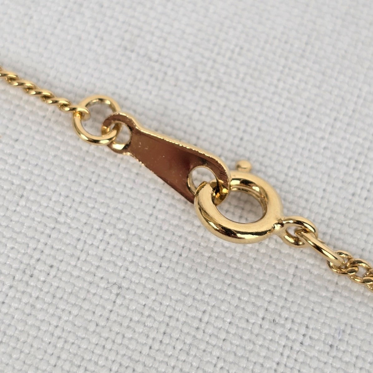 Vintage Gold Tone Rose Quartz Drop Pendant Necklace & Earrings Set