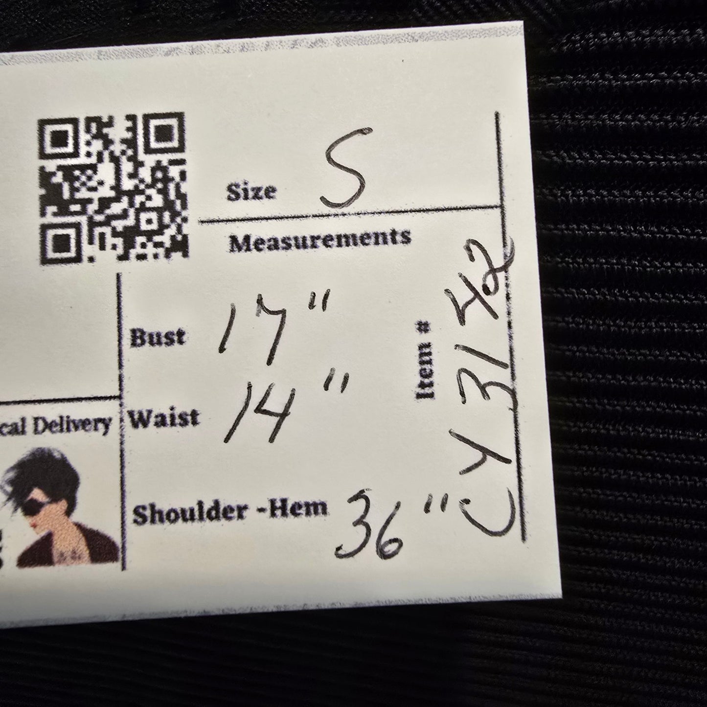 G-Star Raw Correct Posture Black Knit Dress Size S