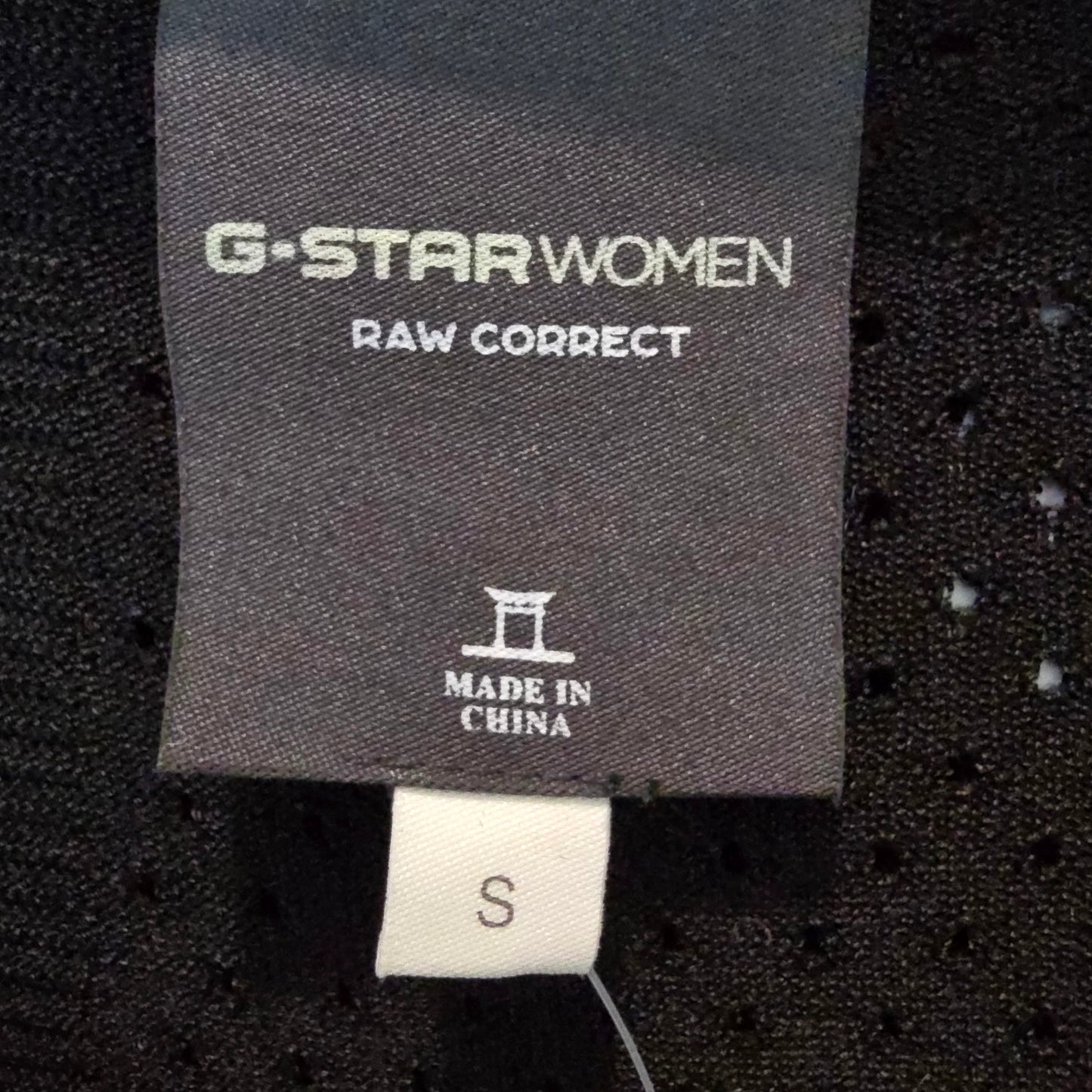 G-Star Raw Correct Posture Black Knit Dress Size S