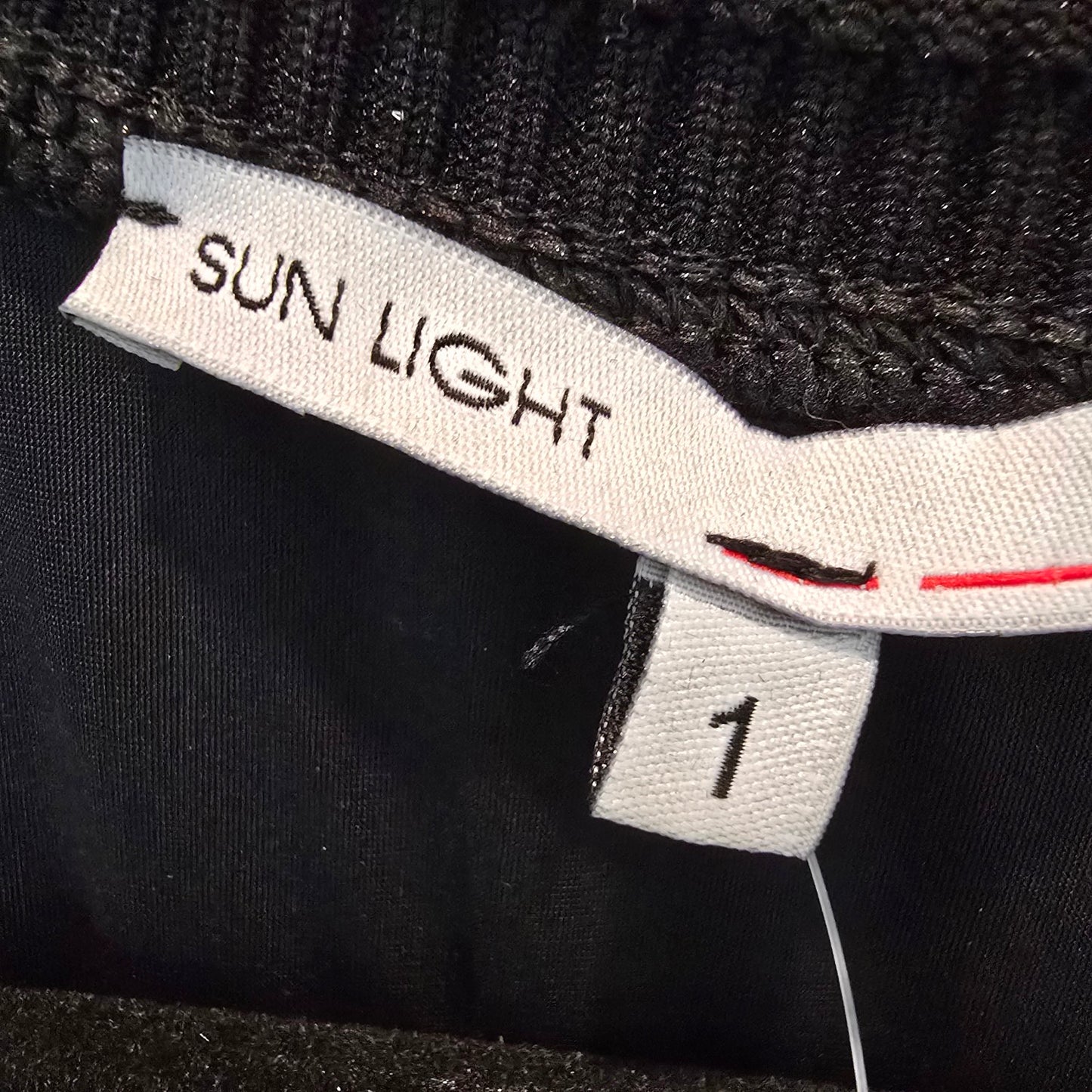 Sun Light Morillon Black Polka Dot Detail Sleeveless Dress Size 1 (S/M)