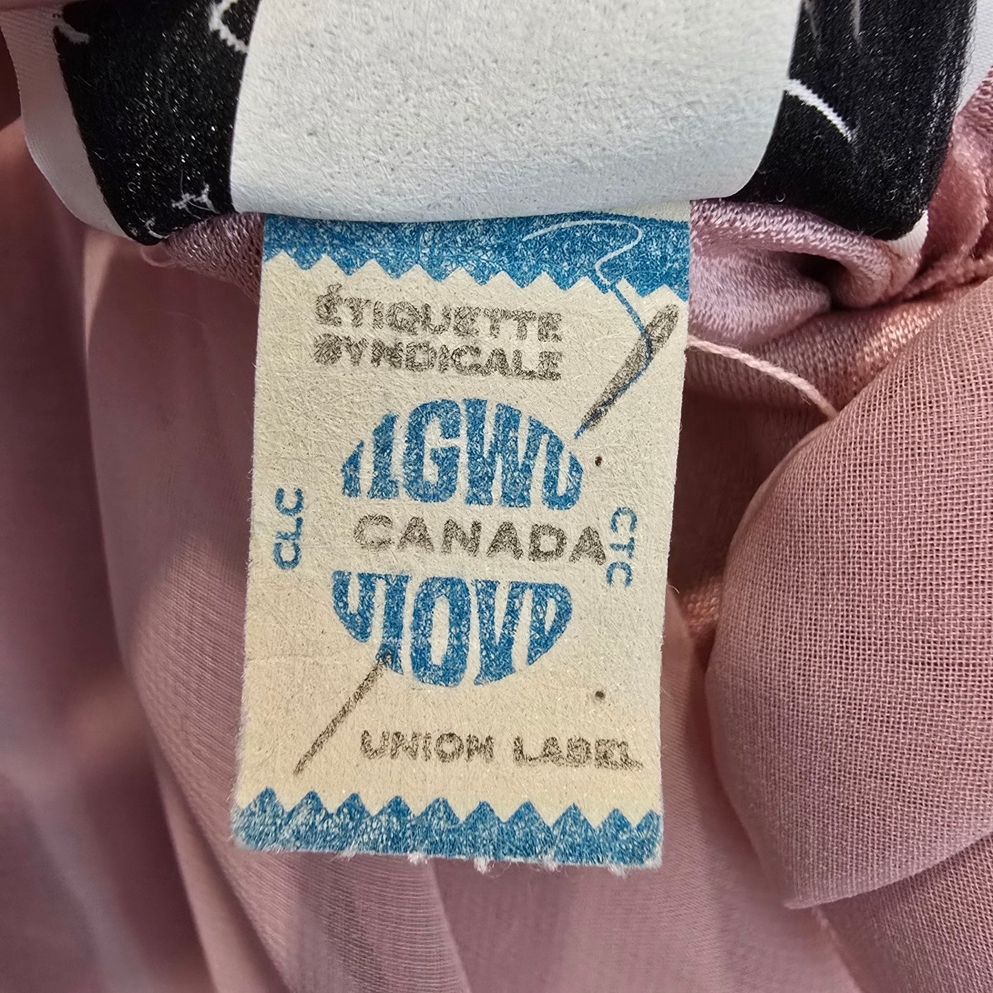 1970’s ‘Dance Originals by Zarnett Pink Belted Midi Dress Size S