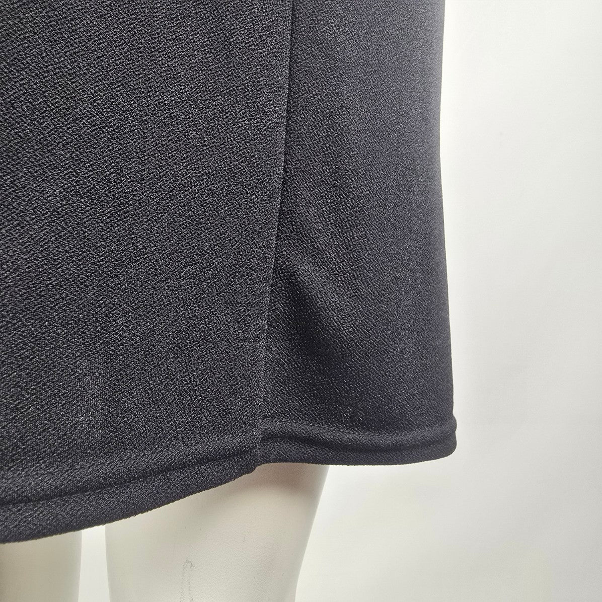 Quinze heures Paris Trente Black & Cream Sheath Dress Size M