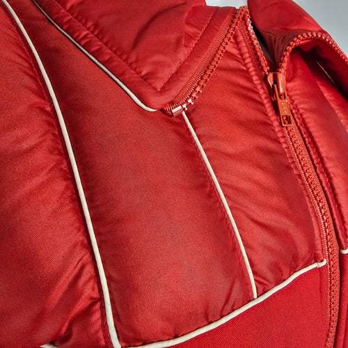 Vintage David S Reid 100% Down Red Winter Jacket Size 8