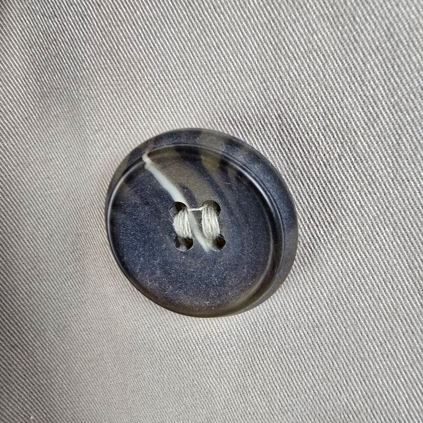 Worthington Cream  Belted Trench Coat Size 3X