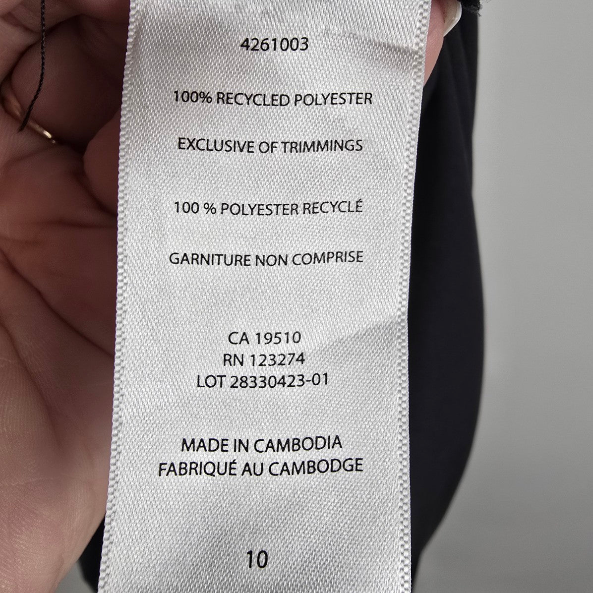 Lole Black Trouser Pants Size 10