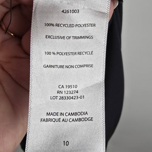 Lole Black Trouser Pants Size 10