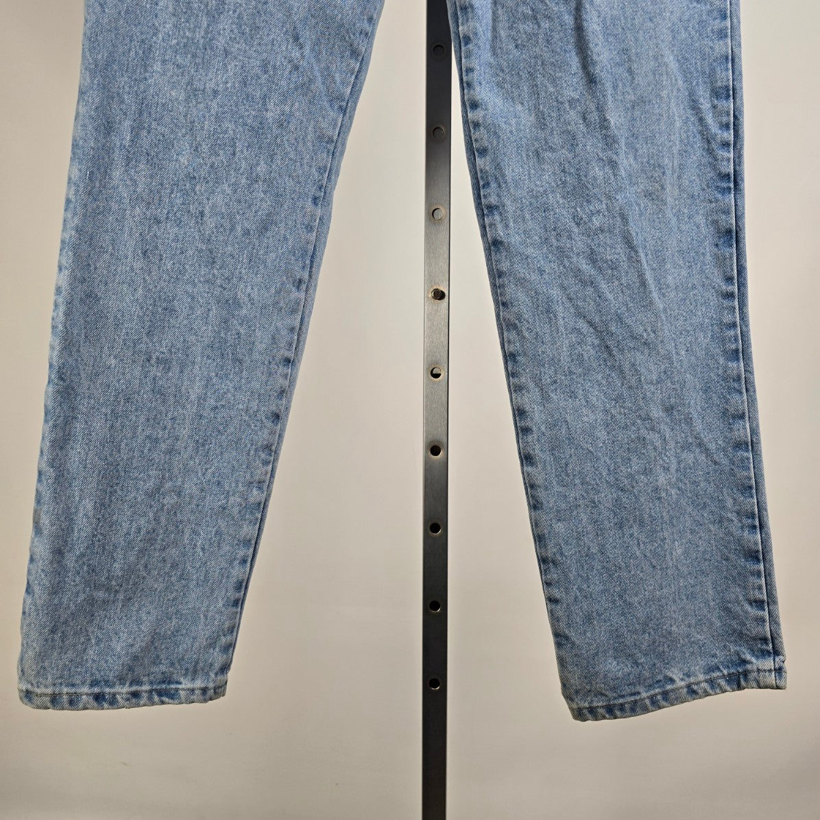 Vintage Bongo Light Wash High Rise Suspender Jeans Size 11