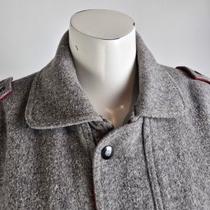 Vintage Utex Grey Wool Bomber Jacket Size M