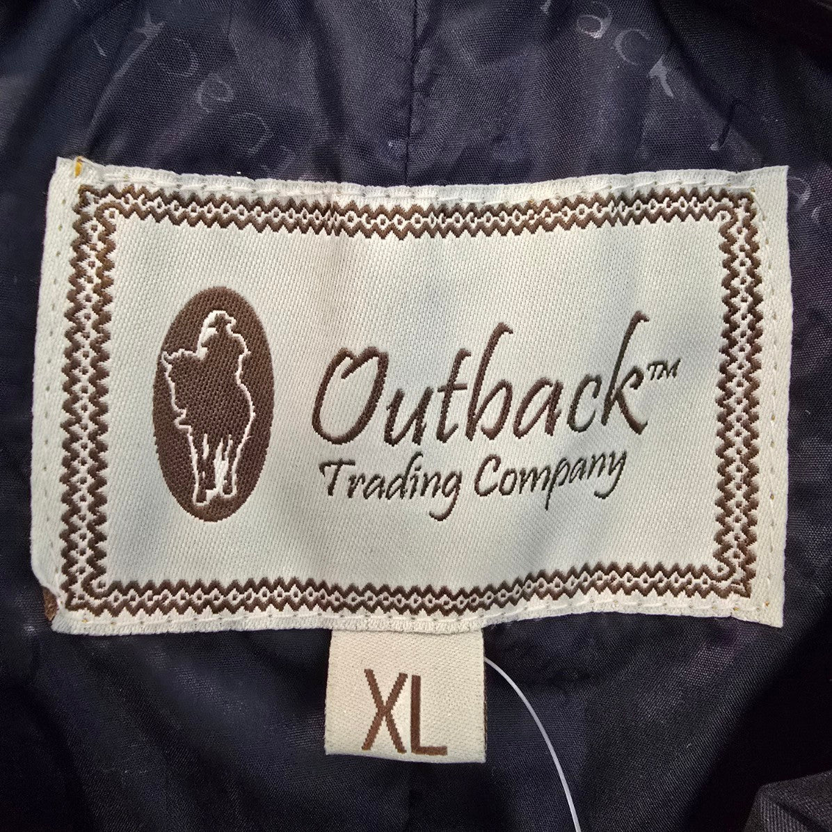 Outback Trading Yellow & Blue Fauna Jacket Size XL