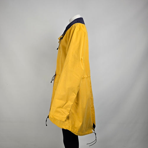 Outback Trading Yellow & Blue Fauna Jacket Size XL