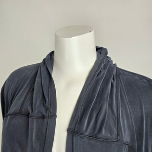 Lululemon Into Something Good Hoodie Oversized Black Jacket Size 4