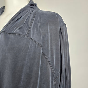 Lululemon Into Something Good Hoodie Oversized Black Jacket Size 4