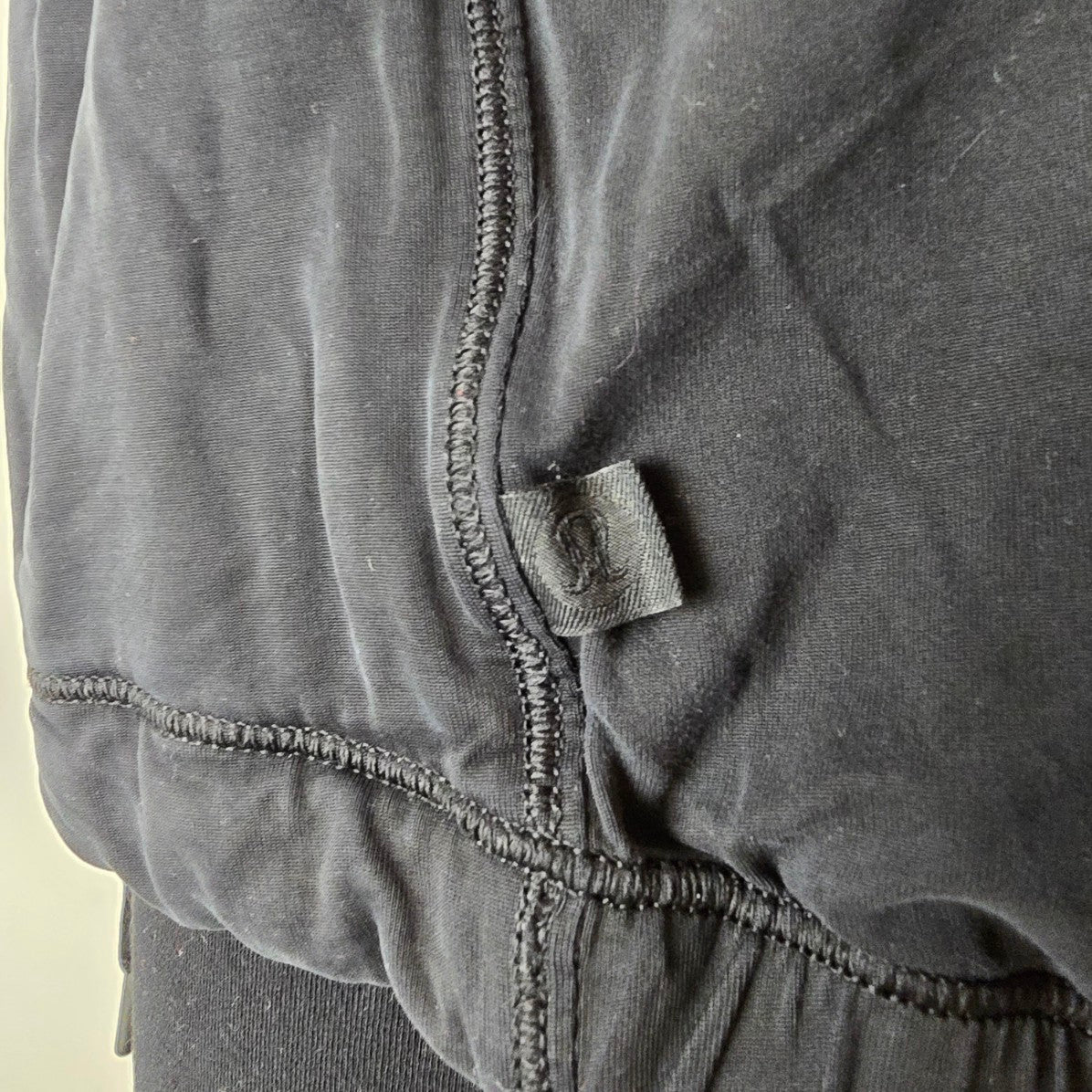 Lululemon Into Something Good Hoodie Oversized Black Jacket Size 4