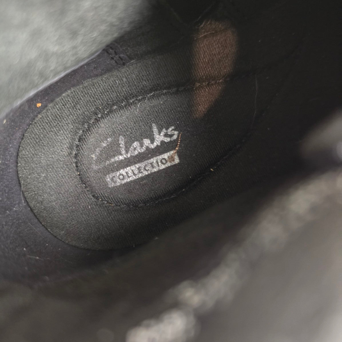 Clarks Black Leather Lace Up Ankle Boots Size 6