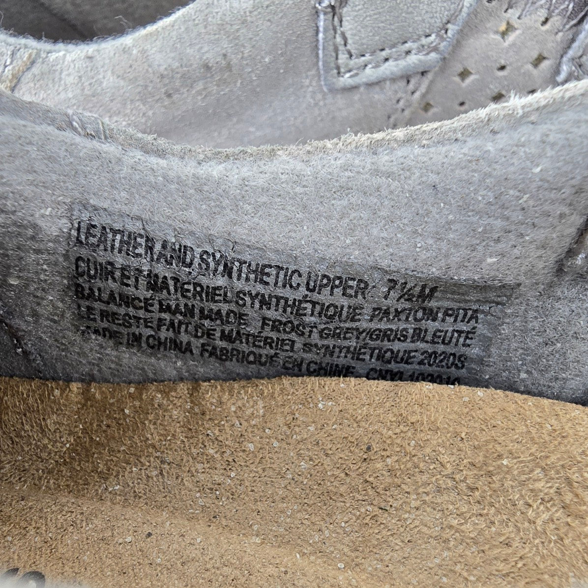 Earth Origins Taupe Tiffany Leather Walking Shoes Size 8.5