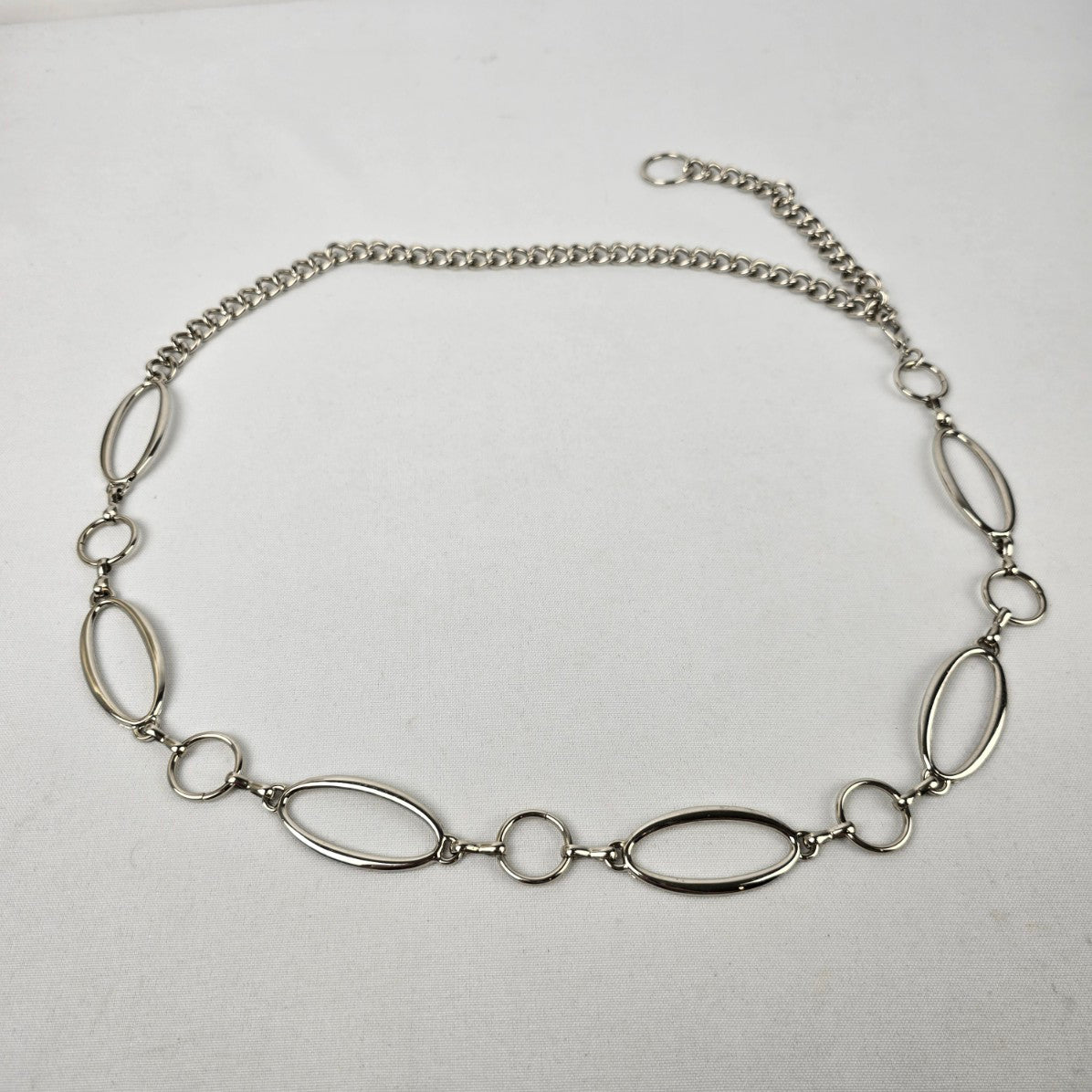 Silver Chain Link Belt Size M/L