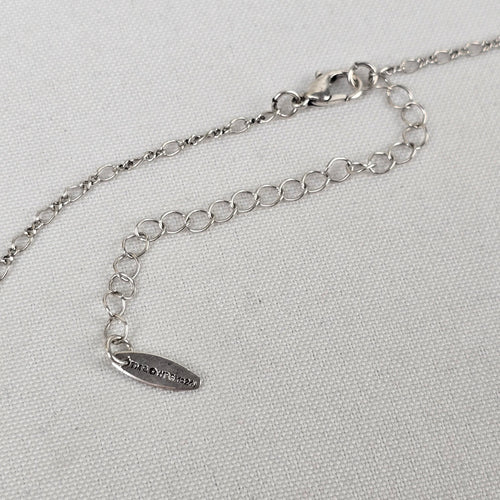 Corpse Bride Skeleton Hands Blue Heart Necklace