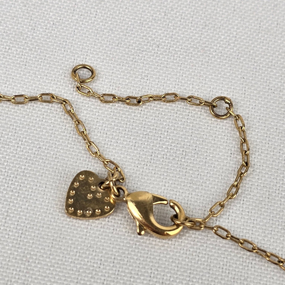 Stella & Dot Renegade Gold Tone Cluster Necklace