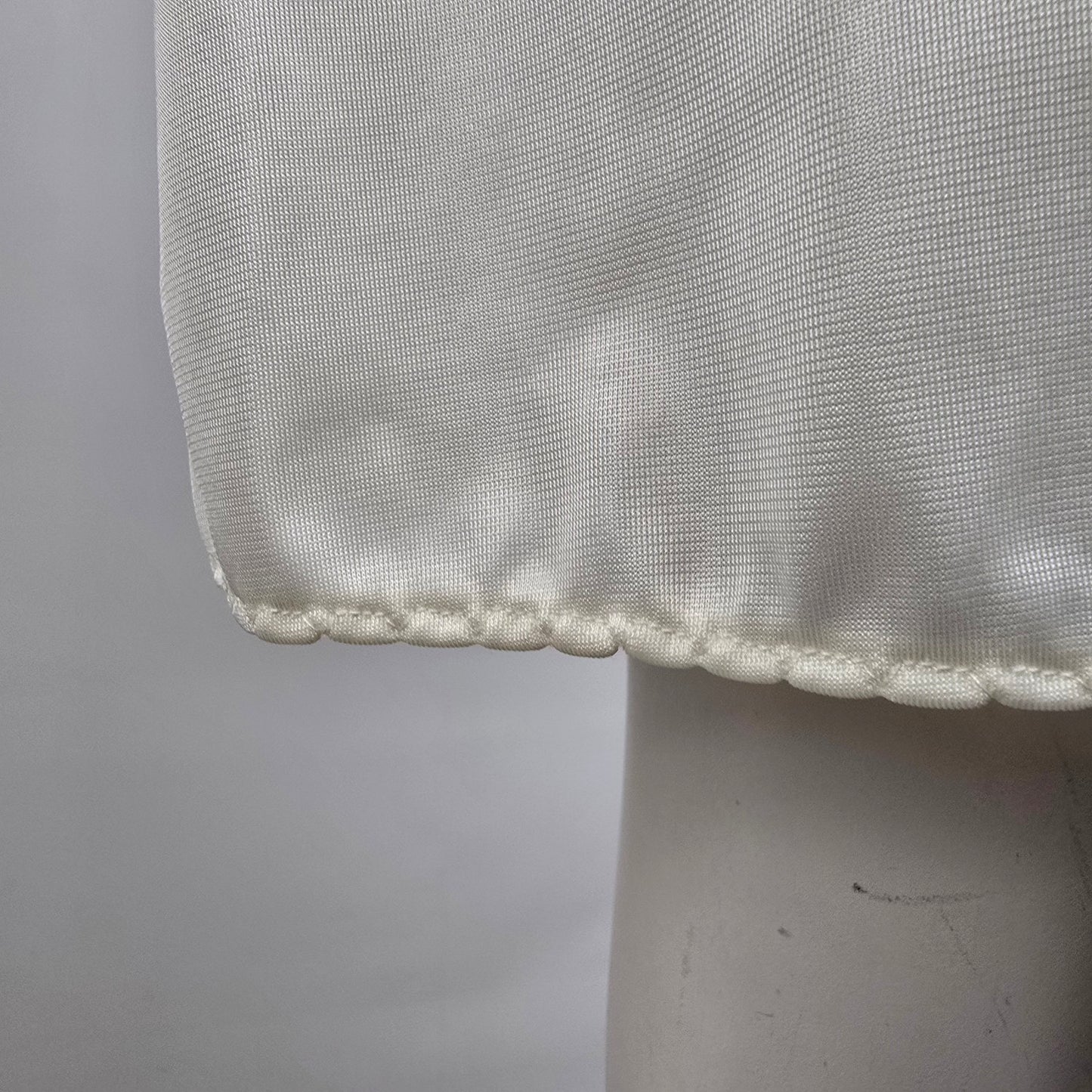 Vintage White Full Slip Dress Size S
