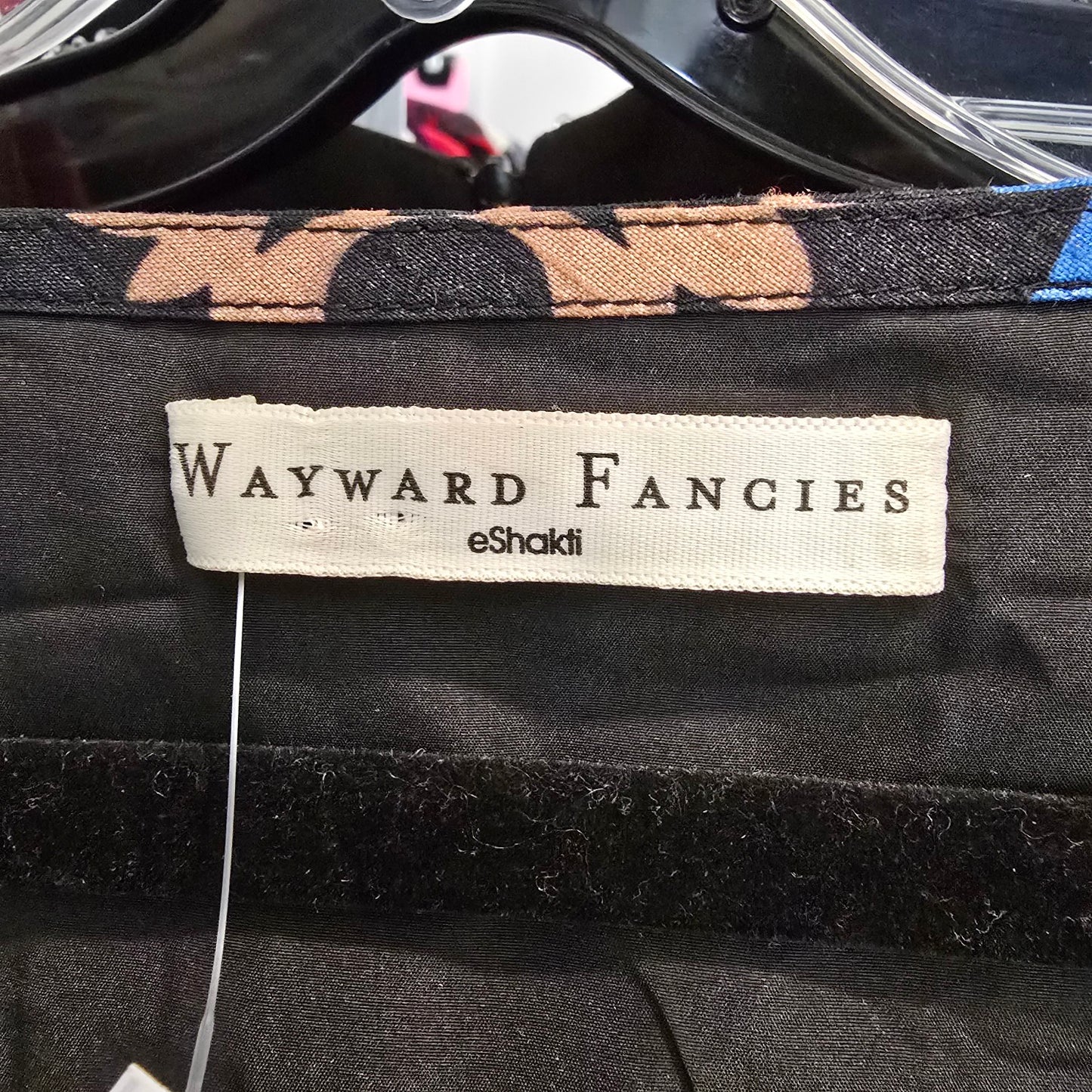 Wayward Fancies Blue Paisley A Line Button Front Dress Jacket Size XL/2X