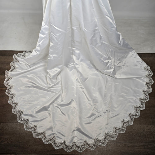 Maria Hong Vintage 90s Hollywood Glam Wedding Dress Size 12