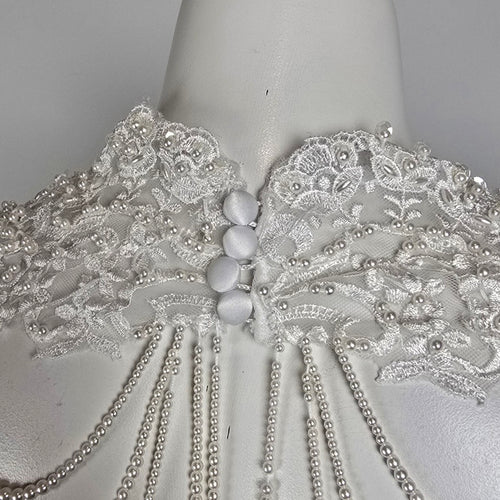 Maria Hong Vintage 90s Hollywood Glam Wedding Dress Size 12