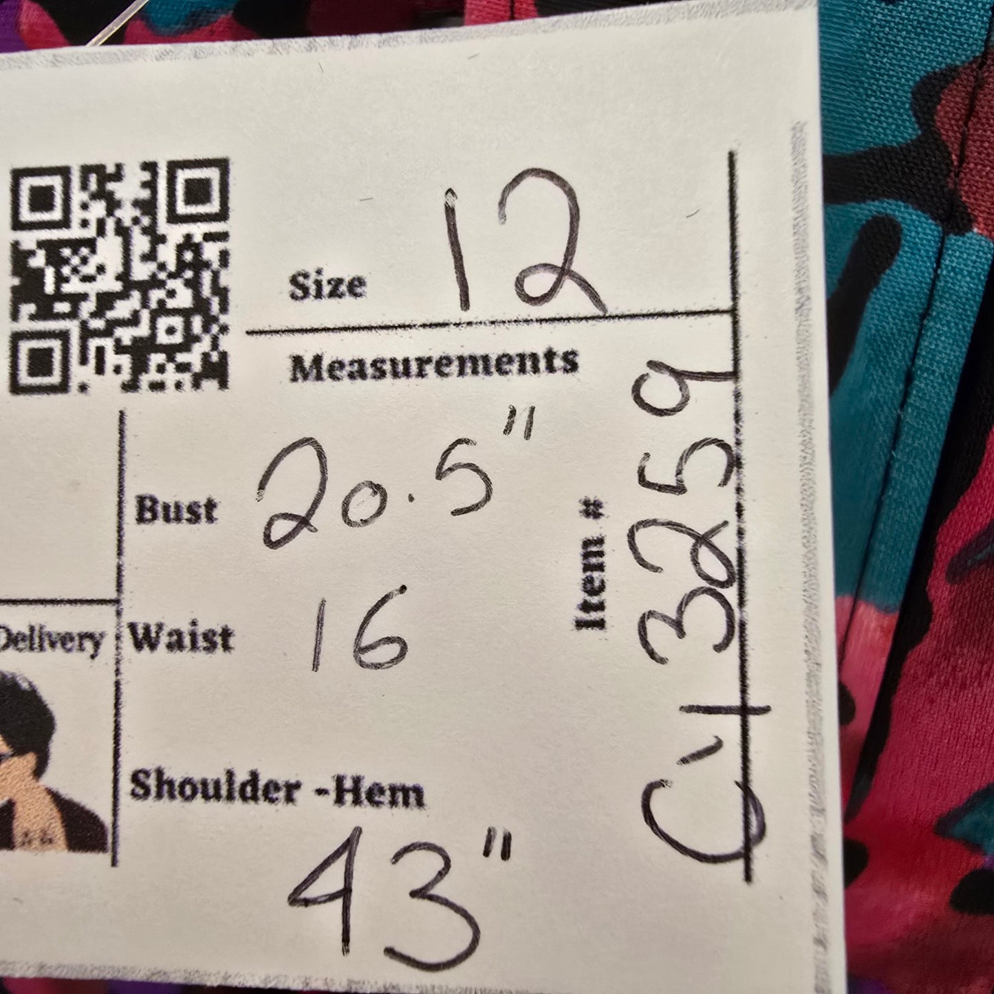 Vintage J.B. Too Pink Peplum Midi Dress Size 12