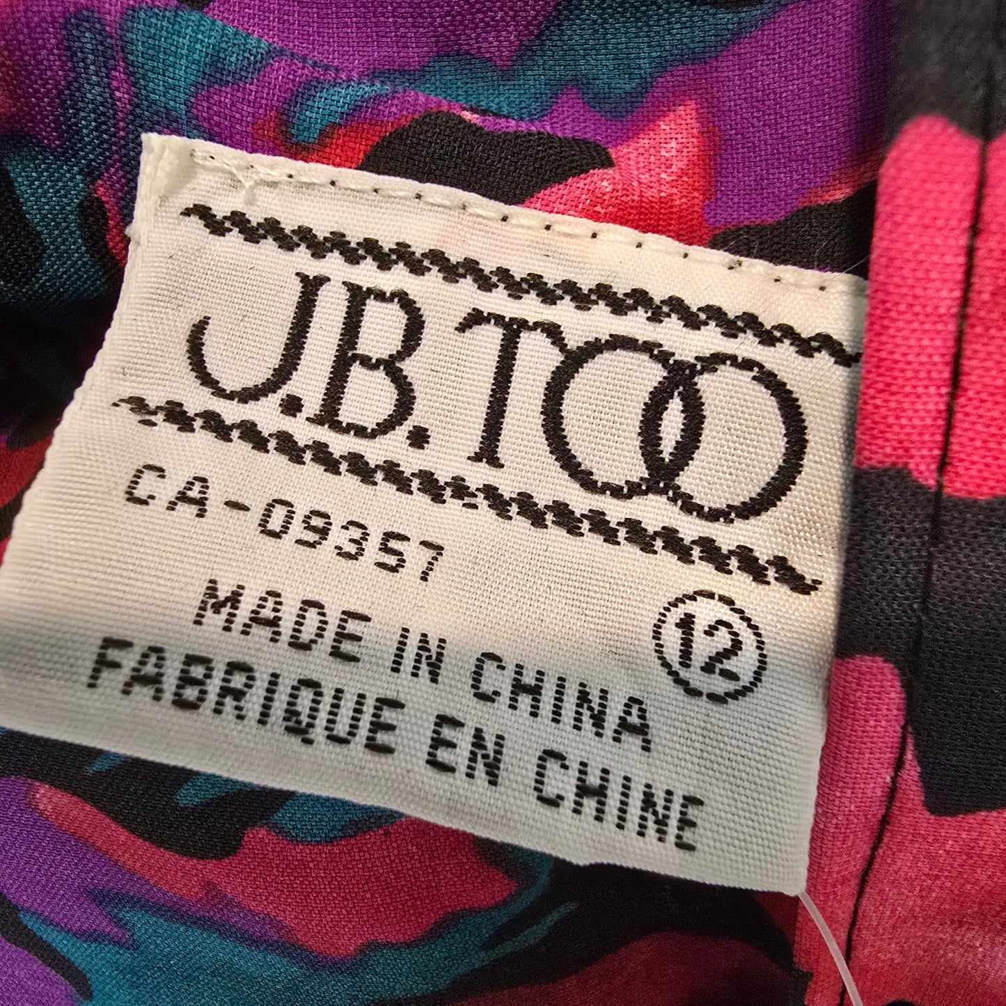 Vintage J.B. Too Pink Peplum Midi Dress Size 12