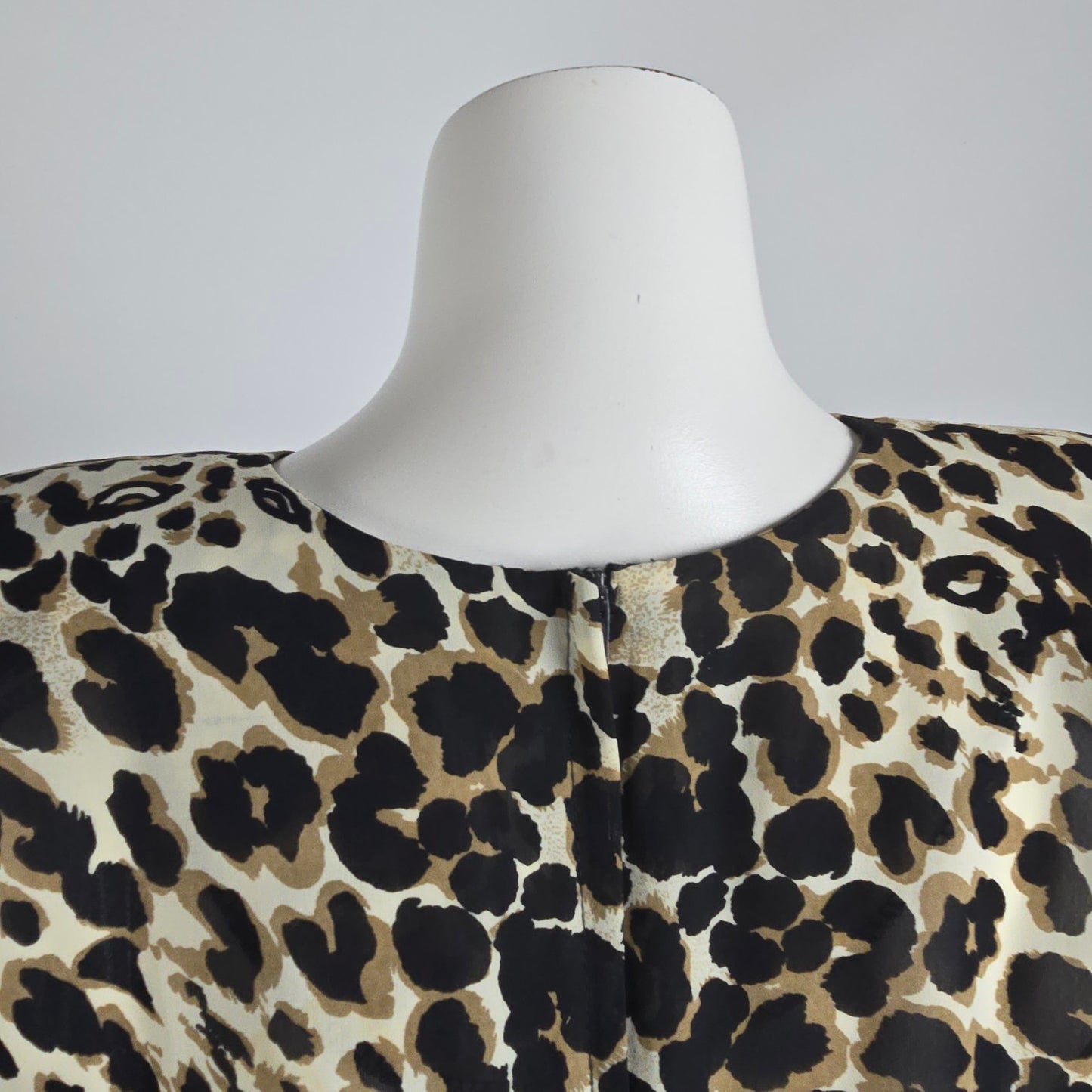 Vintage Joseph Ribkoff Animal Print Dress Size M