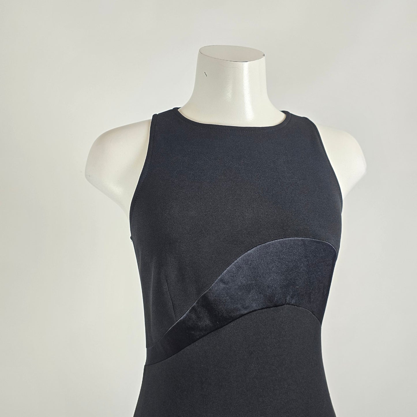 Vintage JS Collections Black Event Dress Size 8