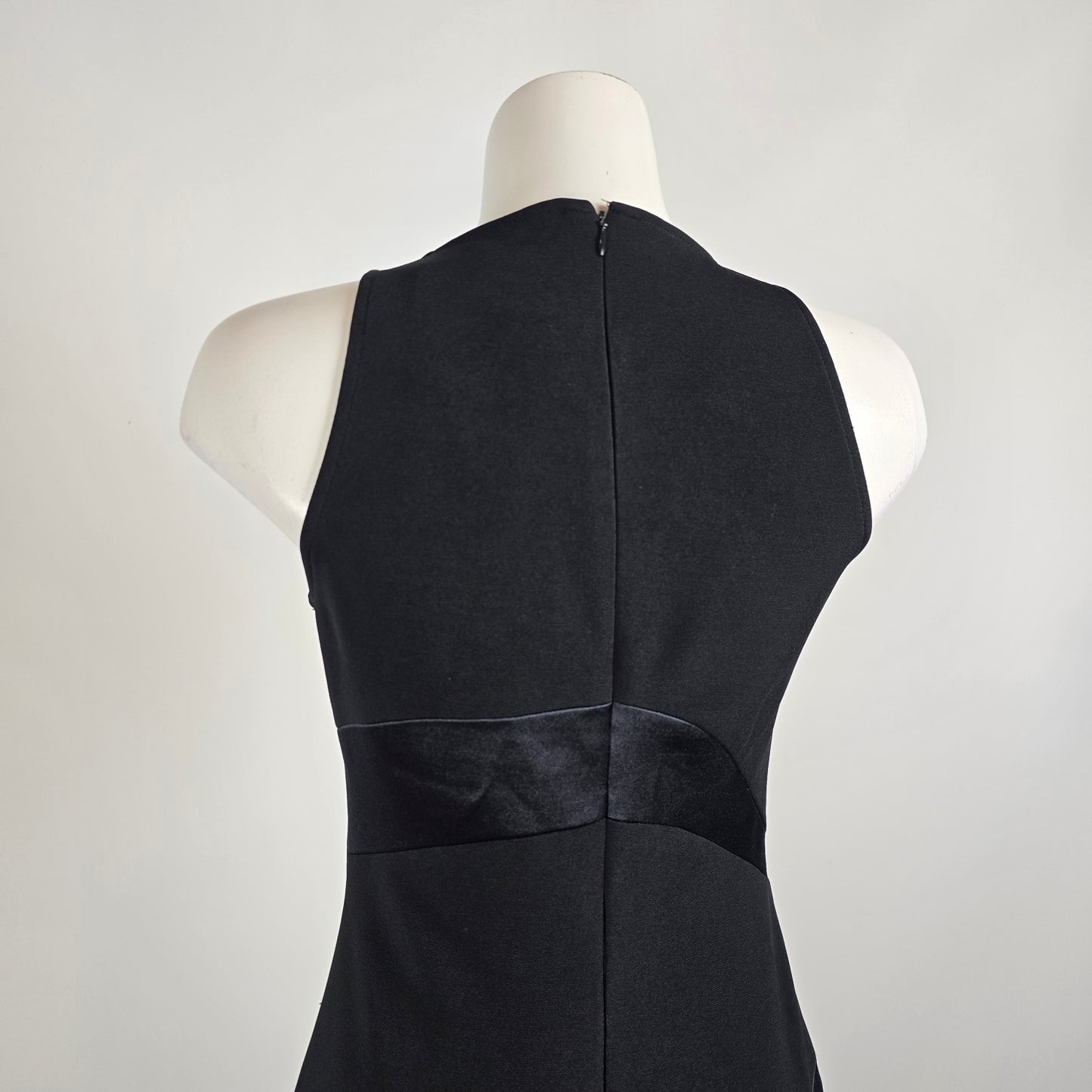 Vintage JS Collections Black Event Dress Size 8