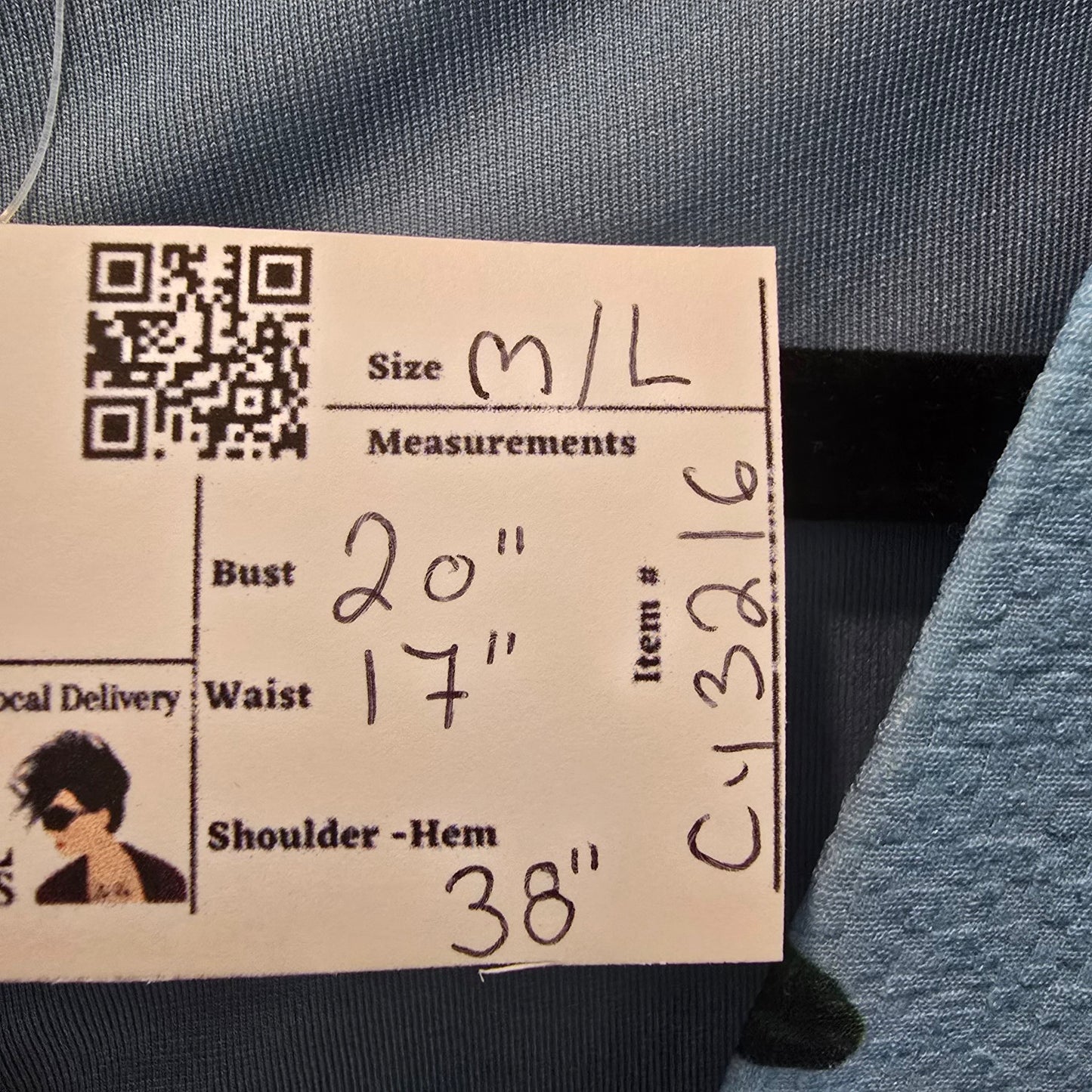 Antix Blue Floral Butterfly Fit & Flare Dress Size M/L