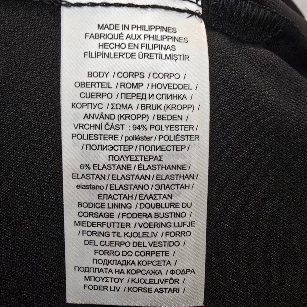 Lauren Ralph Lauren Black Midi Dress Size 16