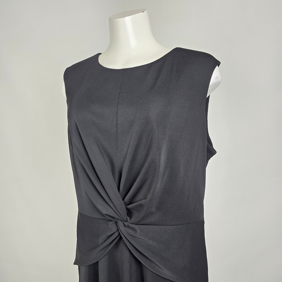 Lauren Ralph Lauren Black Midi Dress Size 16